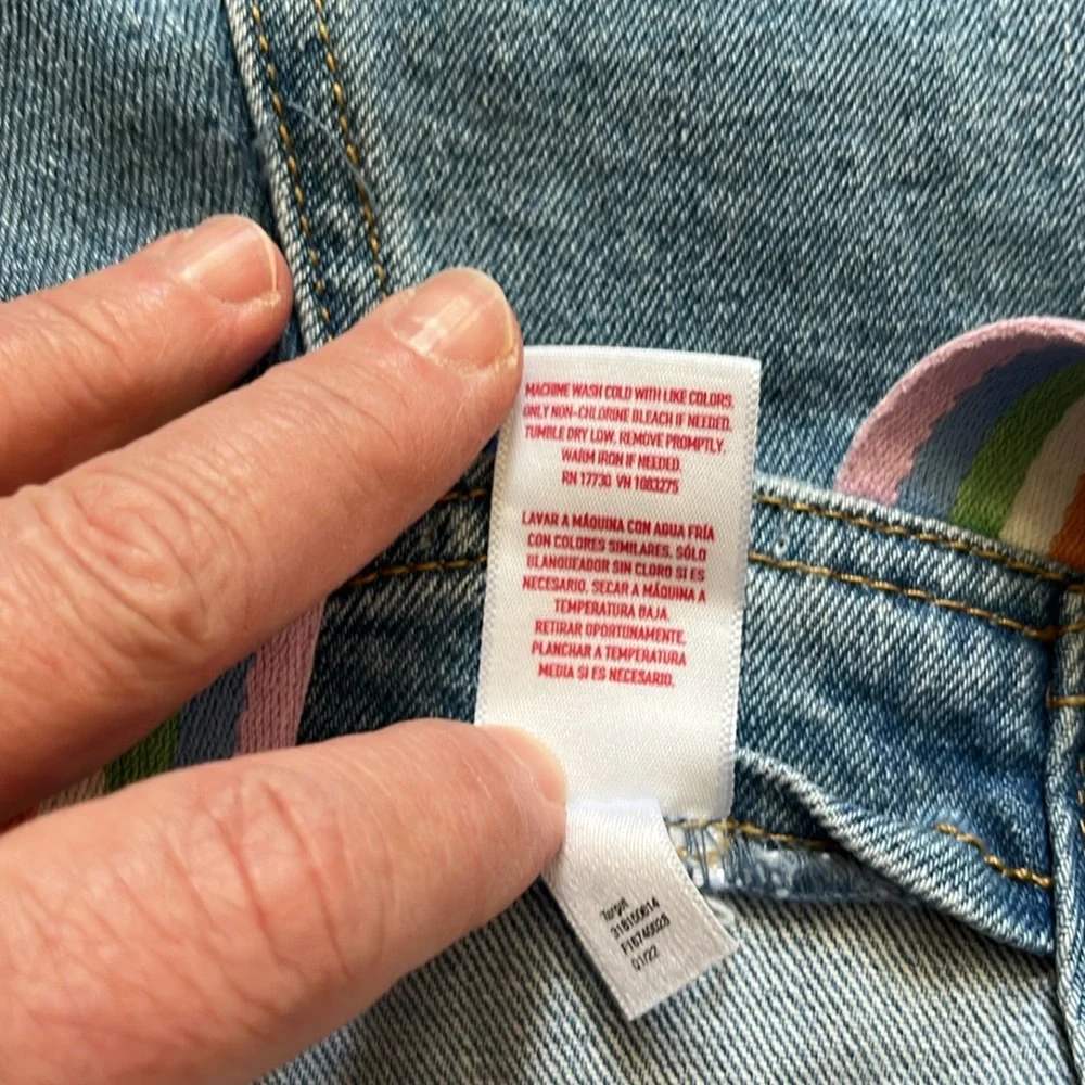 Short Overalls with Rainbow Straps - Picture 13 of 13